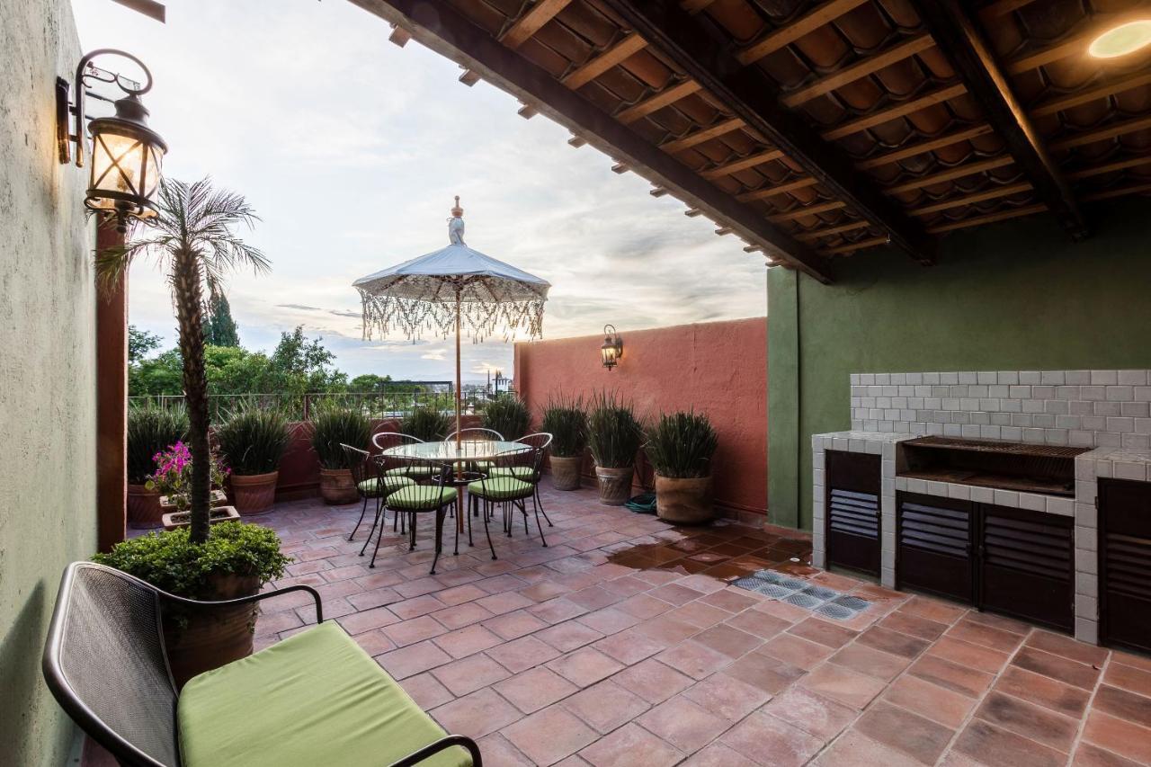 3Br Garden Home With Rooftop & Garage In Centro San Miguel De Allende Zewnętrze zdjęcie