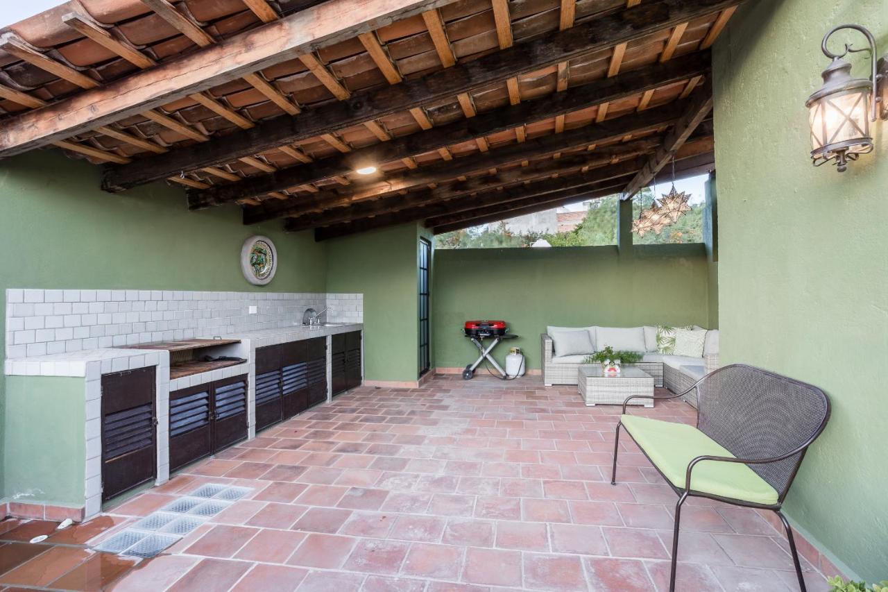 3Br Garden Home With Rooftop & Garage In Centro San Miguel De Allende Zewnętrze zdjęcie